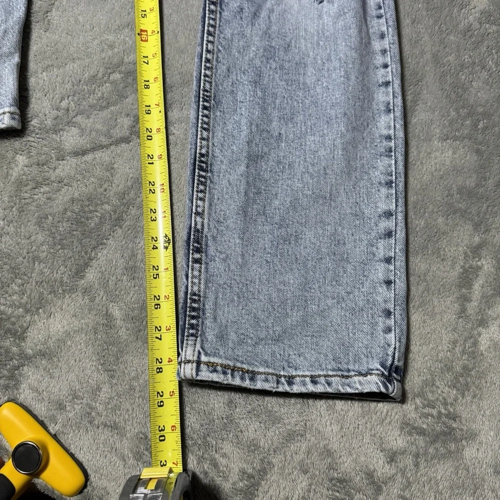 Levis 511 Jeans Men 32x30 Blue Slim Fit Pants Light Wash Denim‎ Distress Hipster